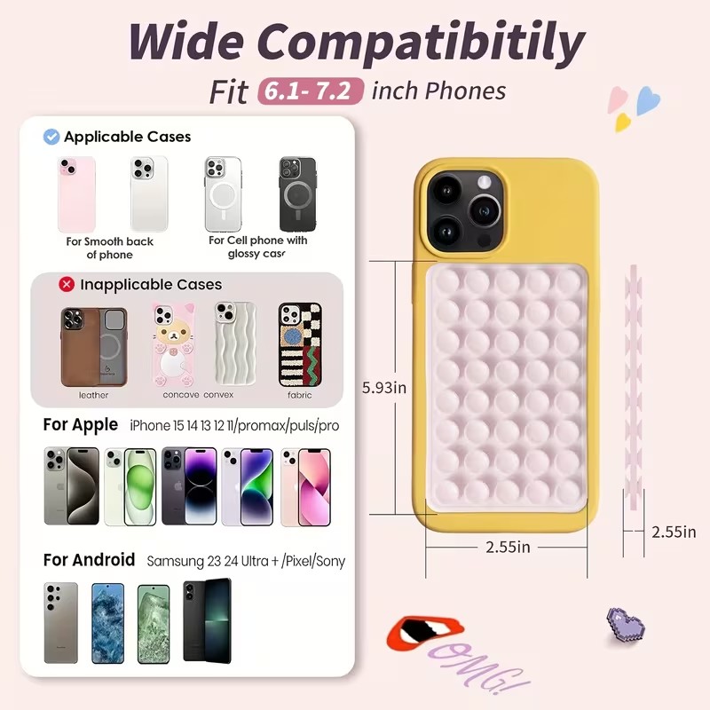 2-Pack Silicone Suction Phone  - Watches Original 评论和价格