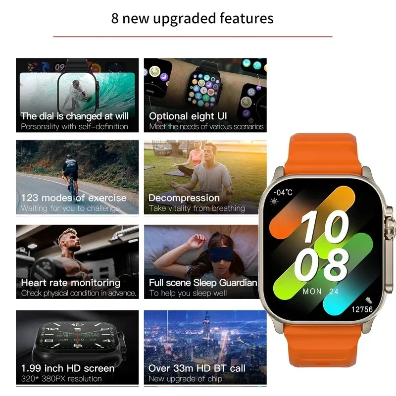 Lenovo T900 Smart Watch Ultra  - Watch Iwo 评论和价格