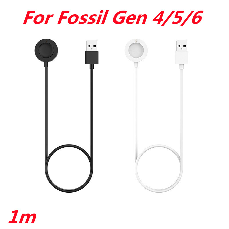 1M USB Charging Cable For Foss - Fossil Watches Smartwatch Charger 评论和价格