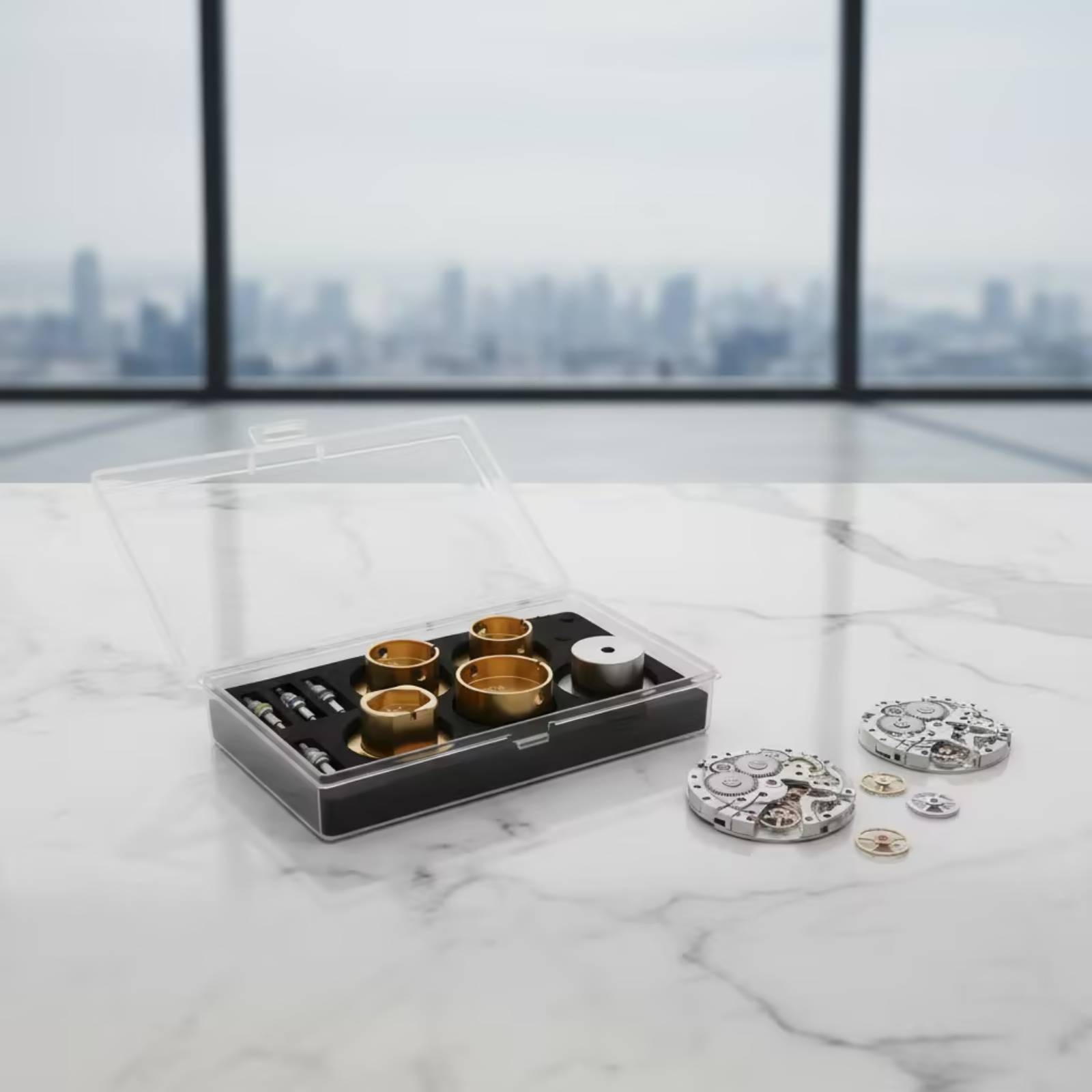 Watch Movement Holder Set Prec - Watch Tool Repair Kit 评论和价格