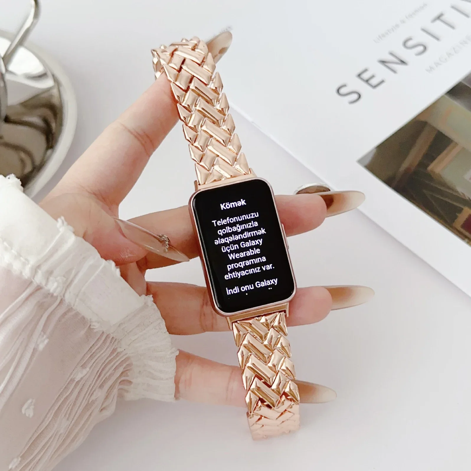 Fit3 Wristband Metal Strap for - Watch Smartwatch Android 评论和价格
