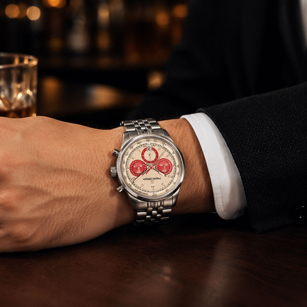 PAGANI DESIGN New Men Watch Lu - Anti-Magnetic Watch 评论和价格