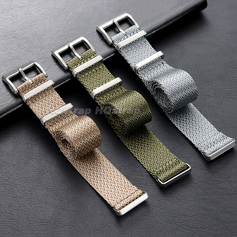 Canvas Nylon Watch Band 18mm 2 - Omega Watches Smartwatch 评论和价格