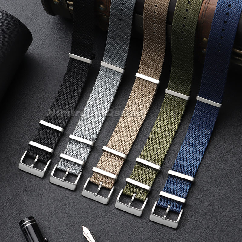 Canvas Nylon Watch Band 18mm 2 - Omega Watches Smartwatch 评论和价格