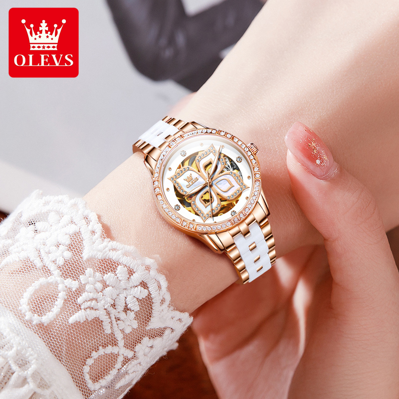 OLEVS 6612 Fashion Women's Wat - Anti-Magnetic Watch 评论和价格