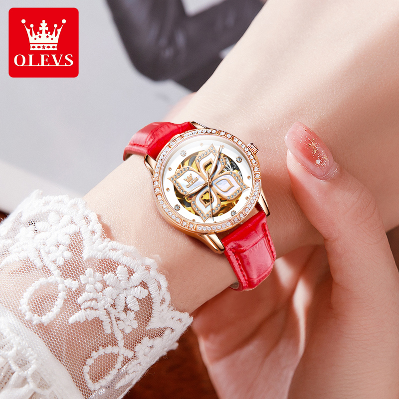 OLEVS 6612 Fashion Women's Wat - Anti-Magnetic Watch 评论和价格