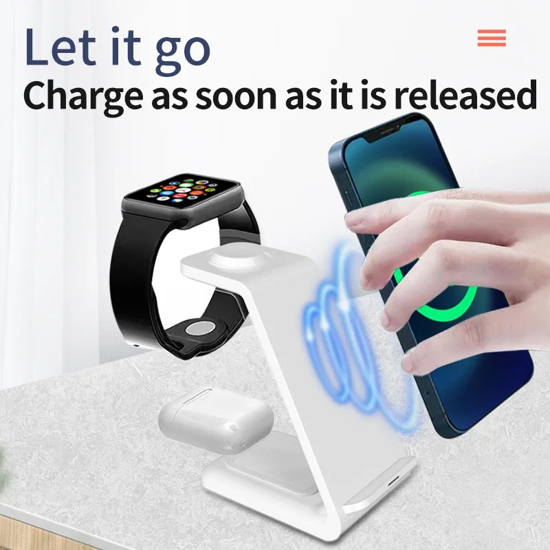 30W 3 In 1 Wireless Charger  S - Watch Xs8 评论和价格