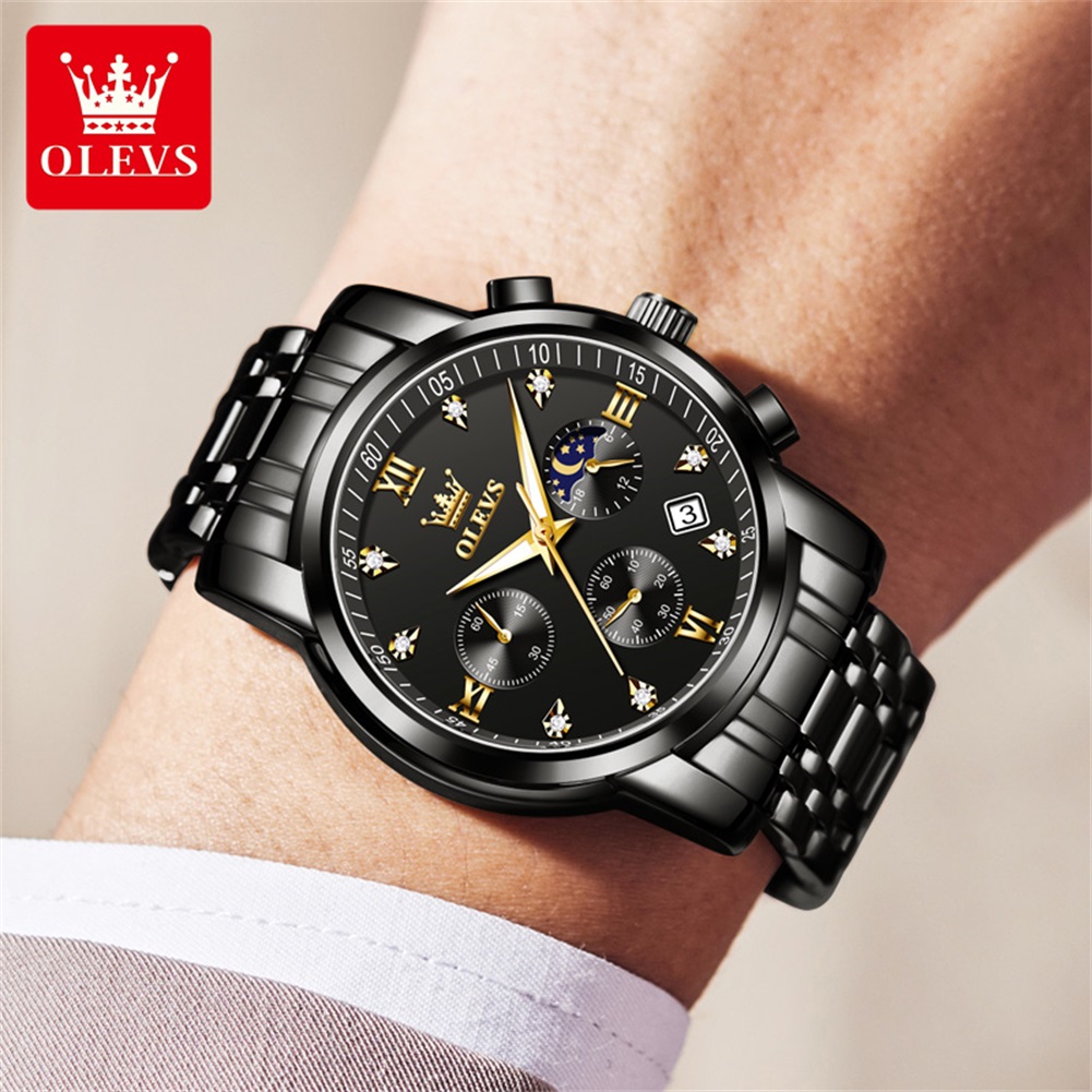 OLEVS Popular men's watches st - Analog Quartz Watch 评论和价格