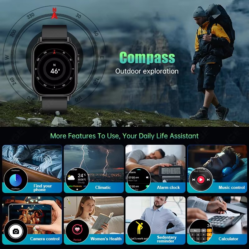 Original Premium GPS Men Smart - Smartwatch Premium Watches For Men 评论和价格