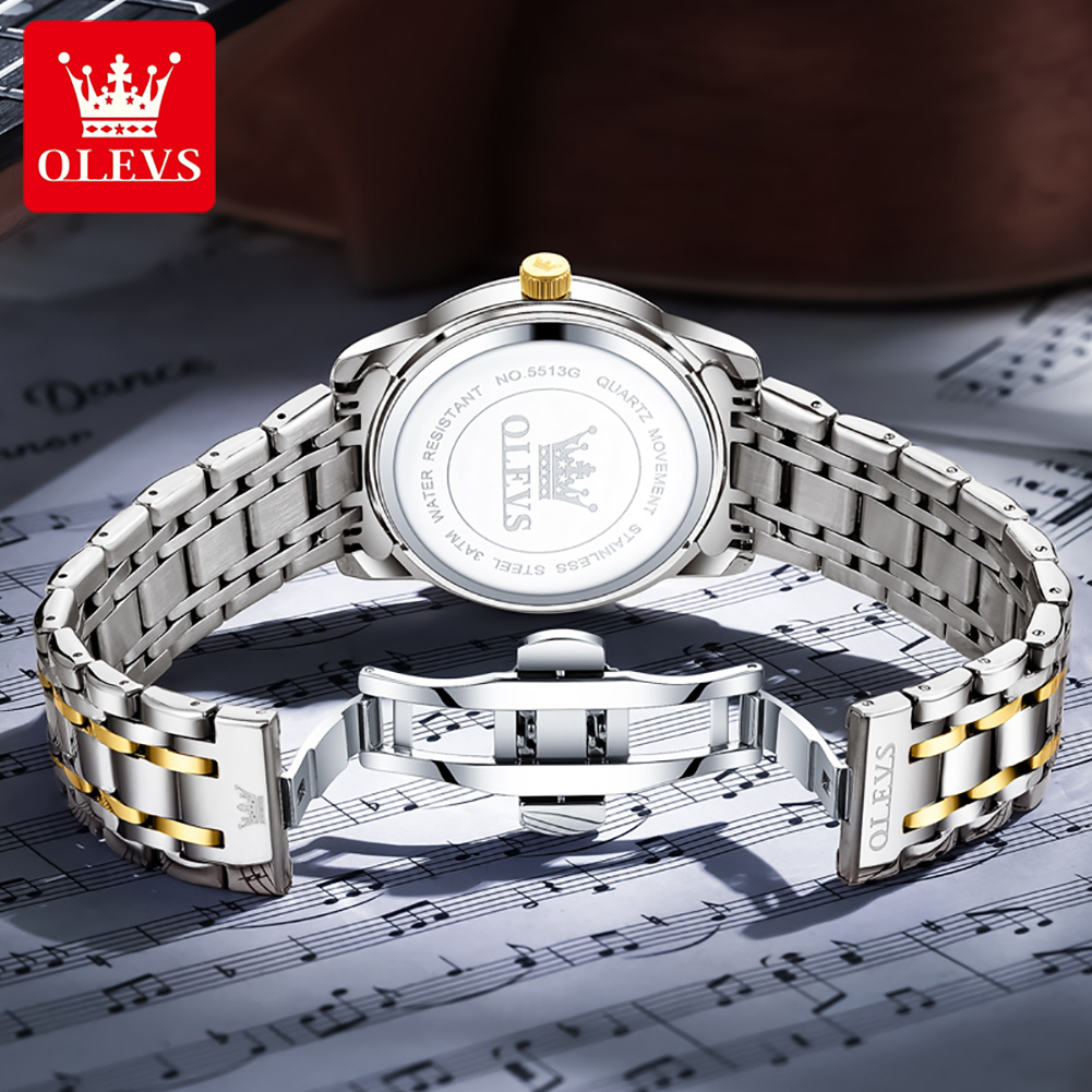 OLEVS Brand Fashion men's watc - Analog Quartz Watch 评论和价格