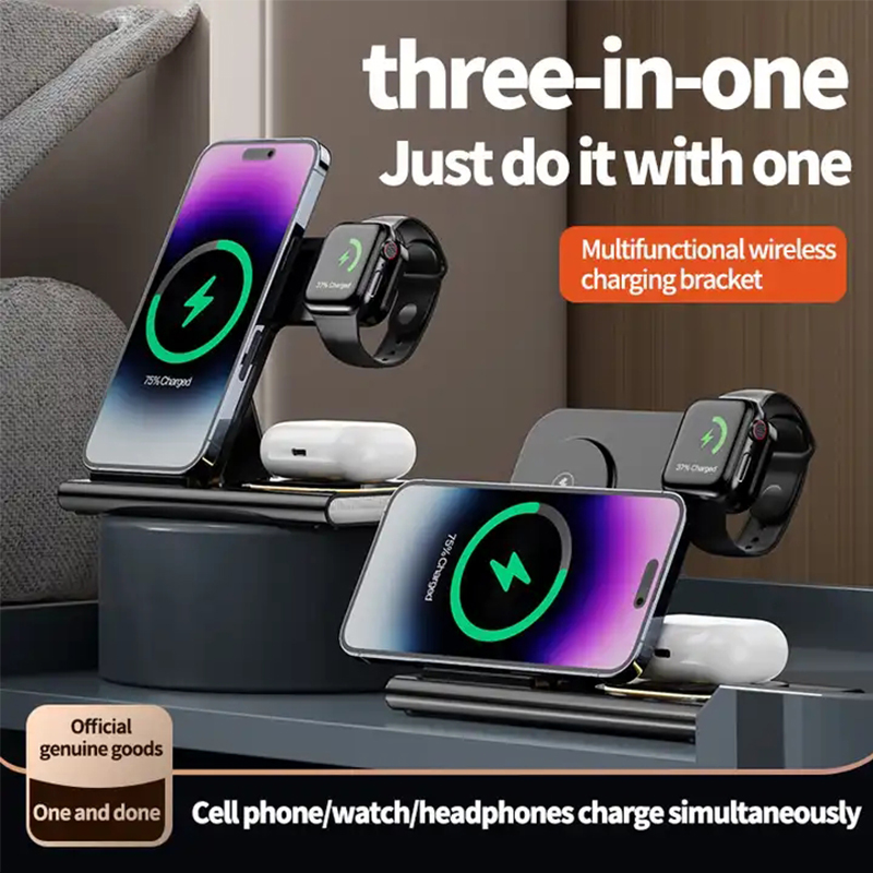 3 In 1 Wireless Charger For iP - Watch Xs8 评论和价格