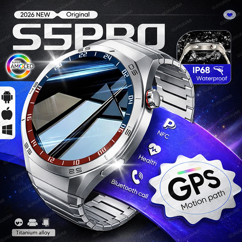 2026 New GPS path Smart Watch  - Smartwatch Premium Watches For Men 评论和价格