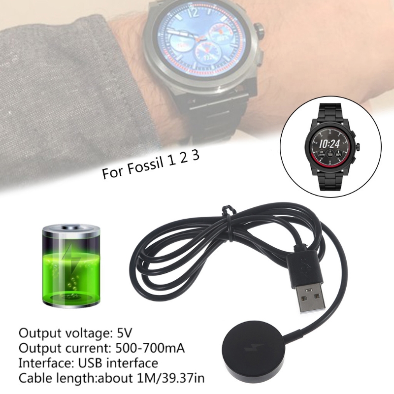 USB Watch Charger Adapter Smar - Fossil Watches Smartwatch Charger 评论和价格