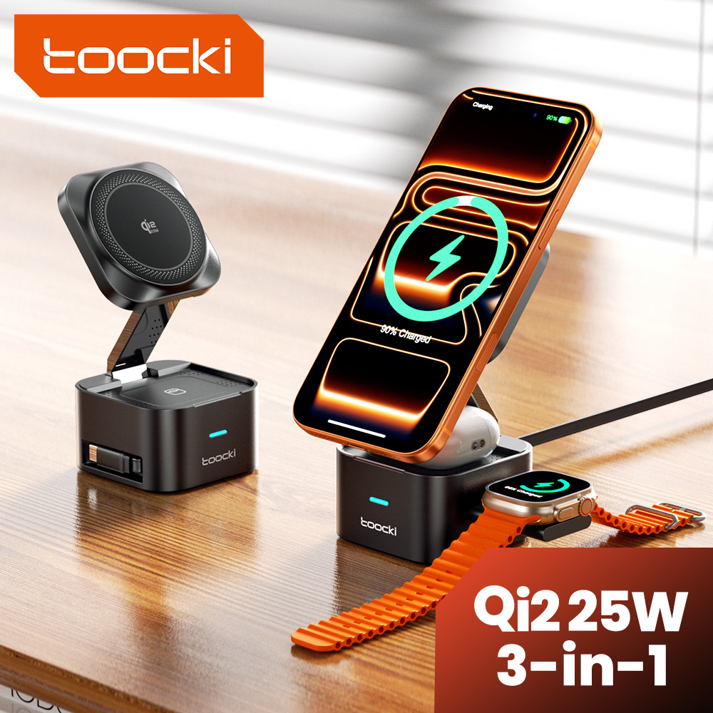 Toocki QI2.2 25W Wireless Char - Smartwatch Watches Compatible With Iphone 评论和价格