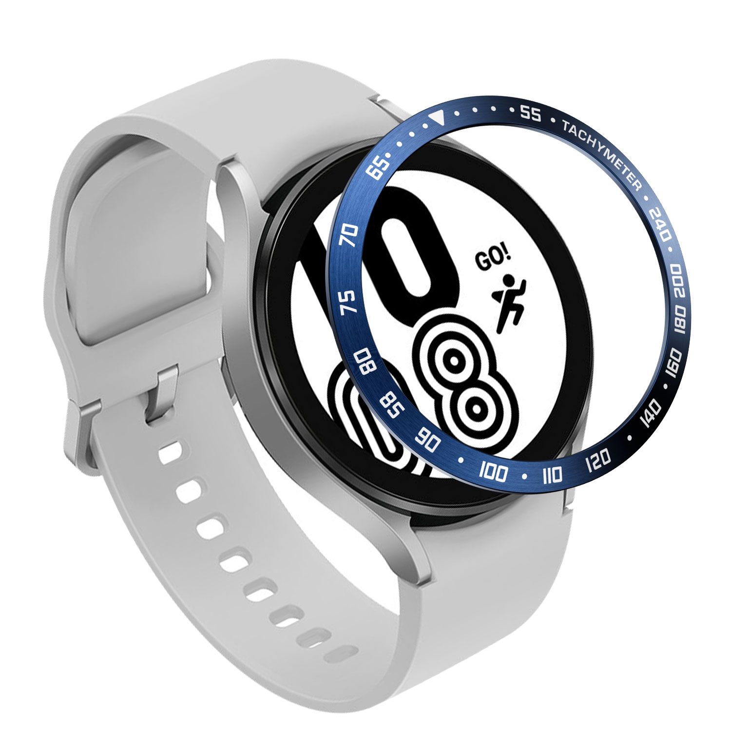 Speed Scale Bezel Metal Ring C - Smartwatch Ring Watches 评论和价格