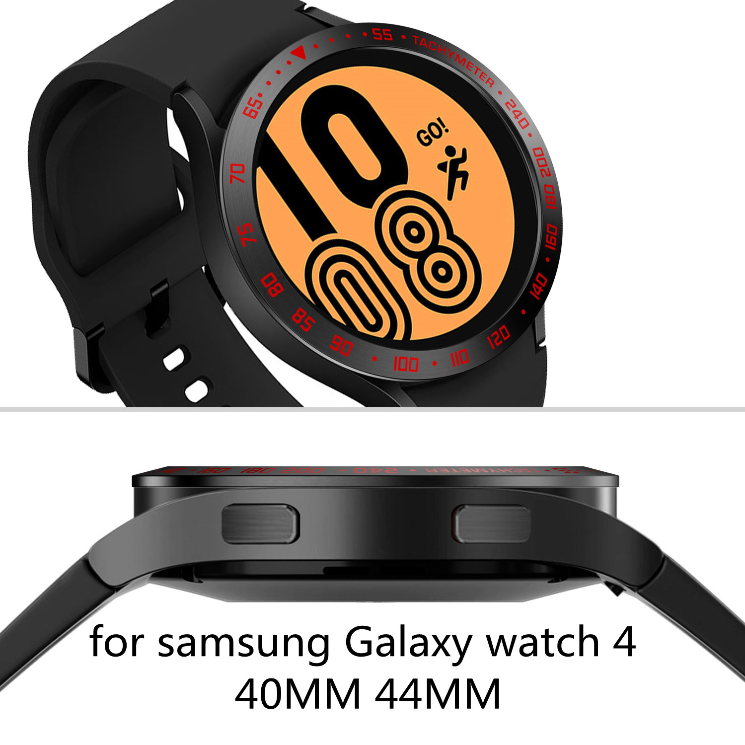 Speed Scale Bezel Metal Ring C - Smartwatch Ring Watches 评论和价格