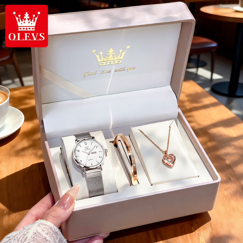 OLEVS 2996 Women Watches Origi - Analog Quartz Watch 评论和价格