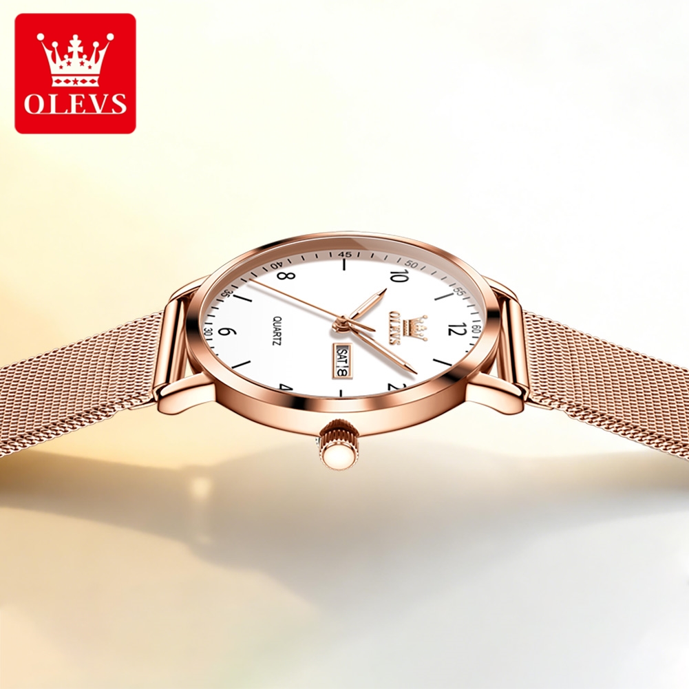 OLEVS 2996 Women Watches Origi - Analog Quartz Watch 评论和价格