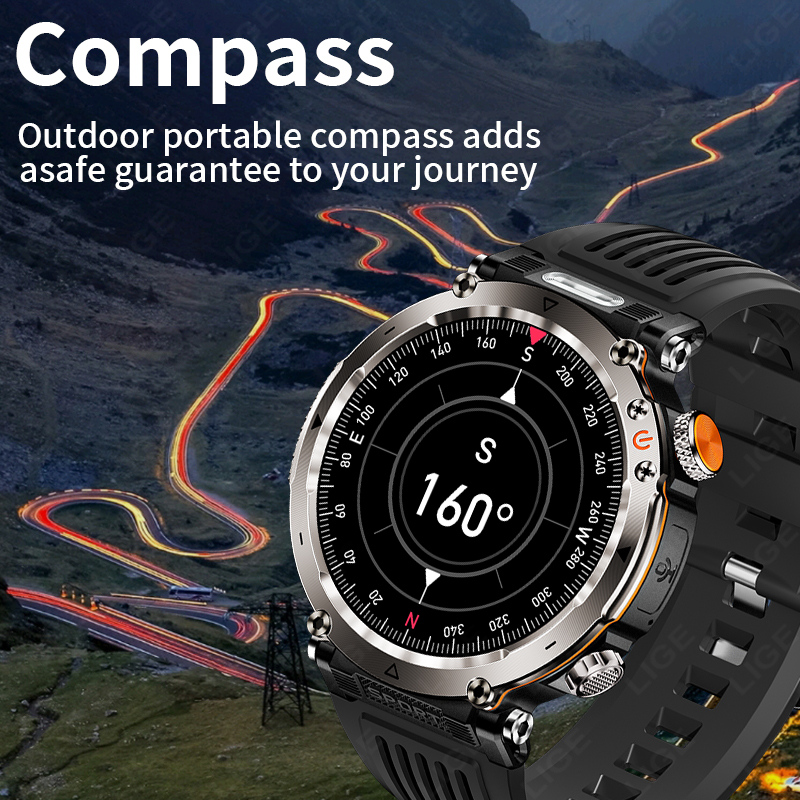 New Military Outdoor Smartwatc - Smartwatch Watches For Mens 评论和价格