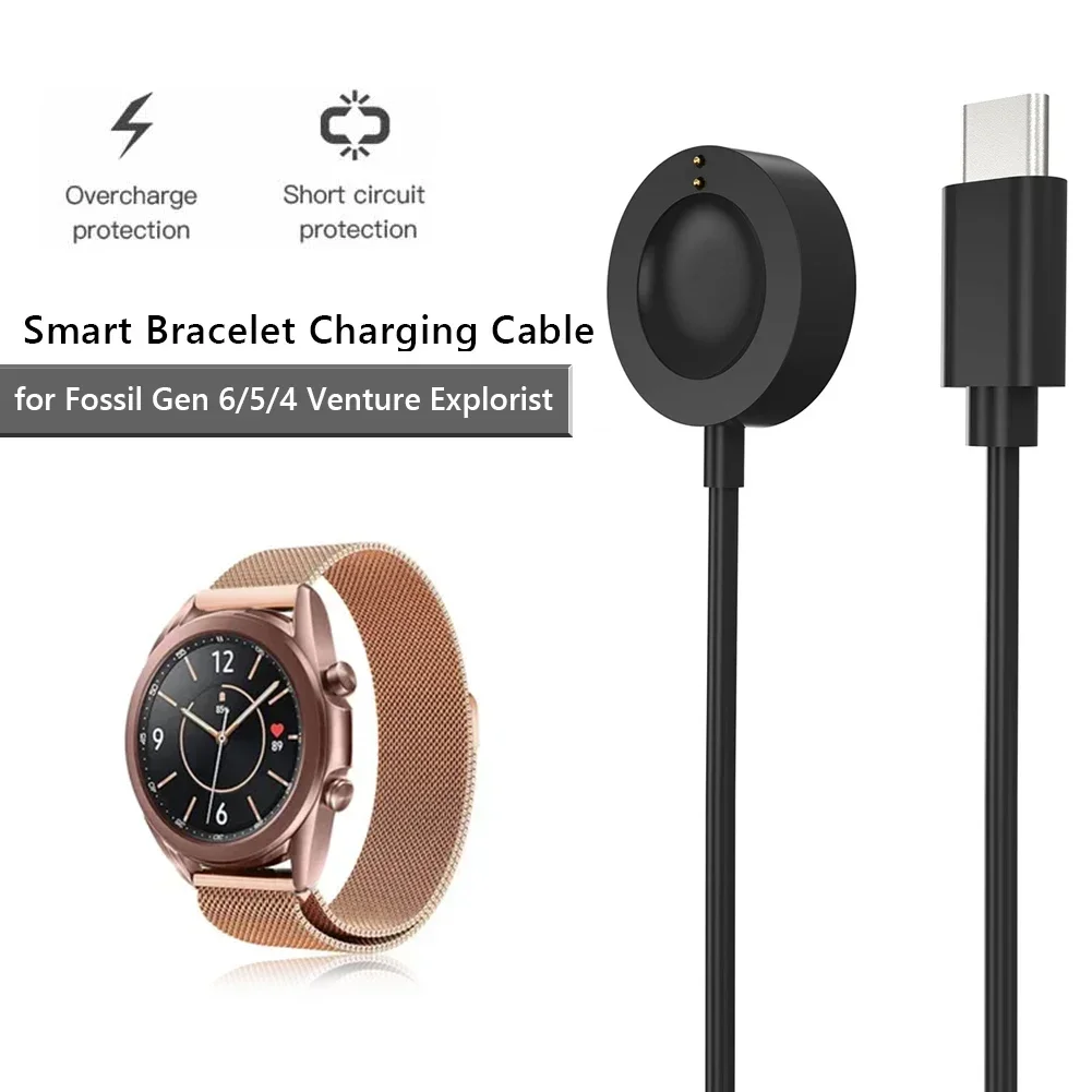 1M USB Type-C Magnetic Fast Ch - Fossil Watches Smartwatch Charger 评论和价格