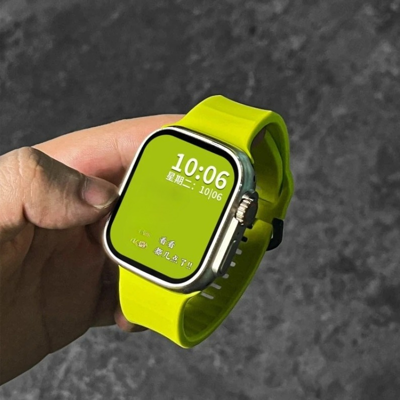 Premium Soft Wavy Silicone Wat - Smartwatch Premium Watches For Men 评论和价格