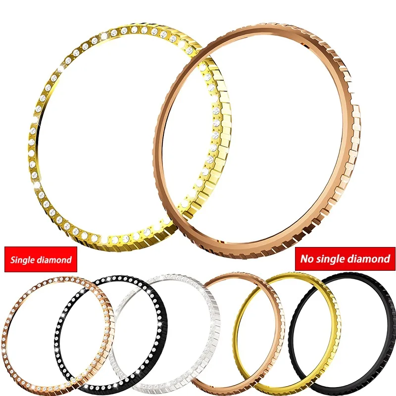 Metal Bezel Cover for Samsung  - Smartwatch Ring Watches 评论和价格