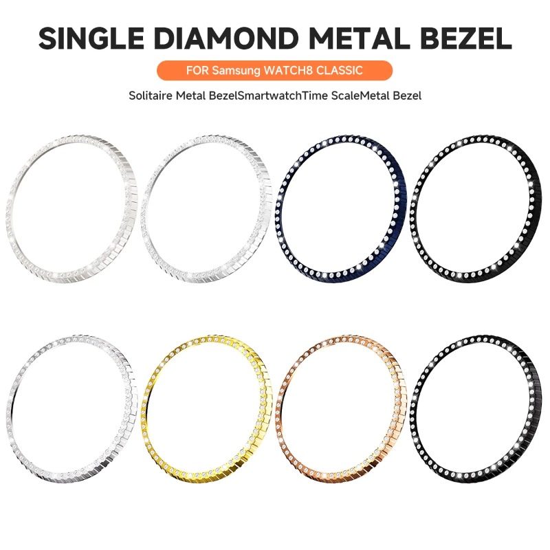 Metal Bezel Cover for Samsung  - Smartwatch Ring Watches 评论和价格