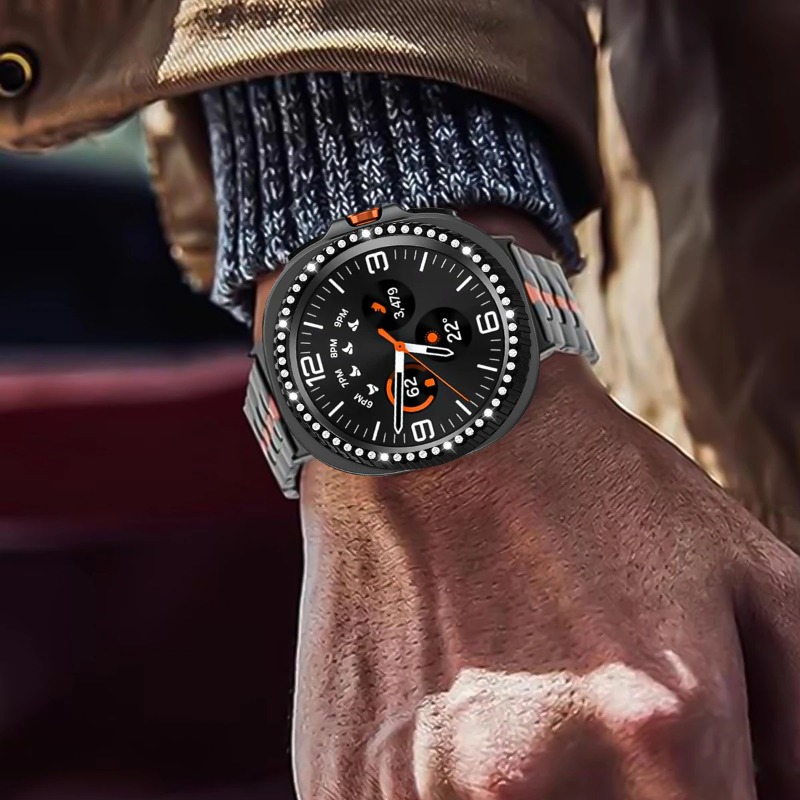 Metal Bezel Cover for Samsung  - Smartwatch Ring Watches 评论和价格