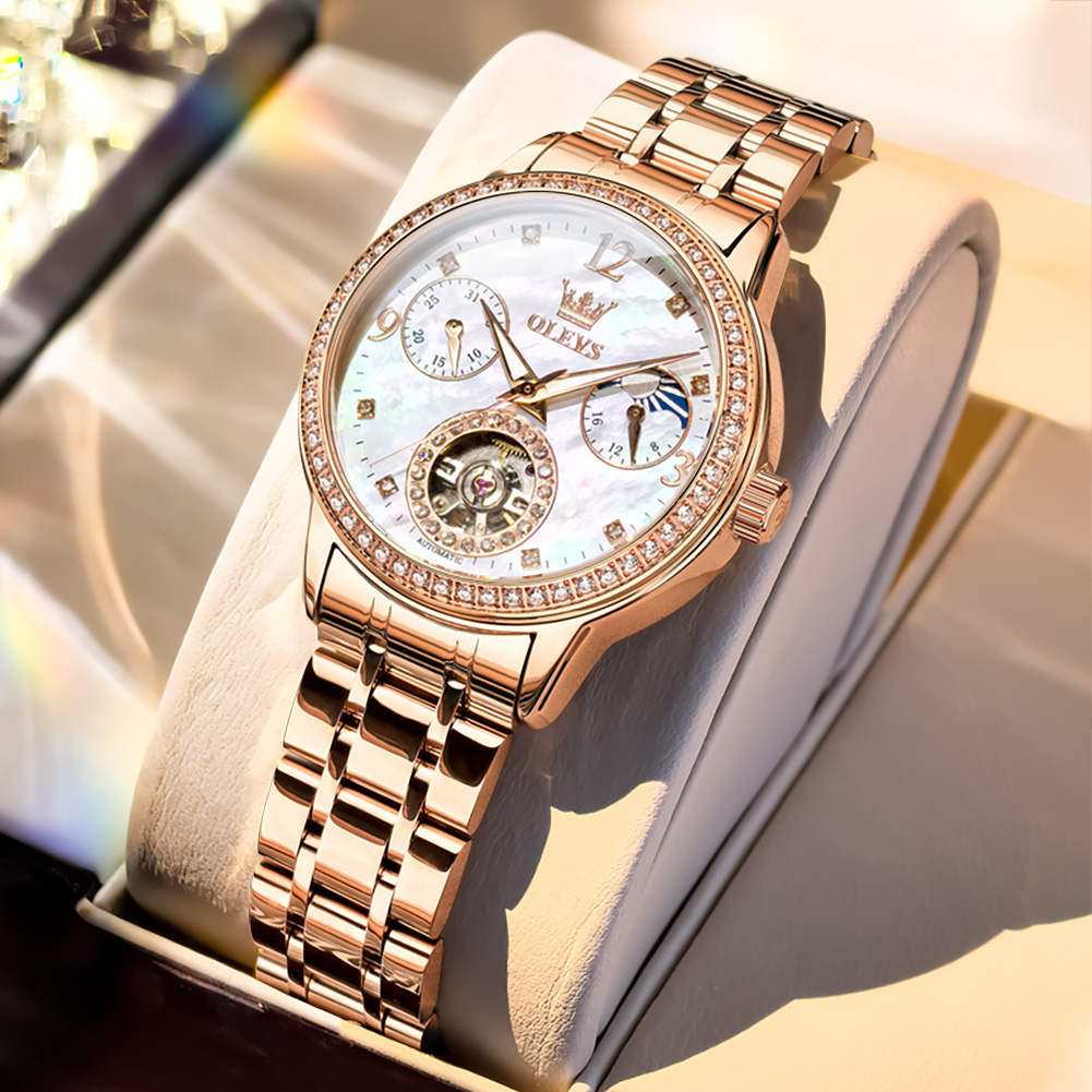 OLEVS Women's Watches Top Bran - Anti-Magnetic Watch 评论和价格