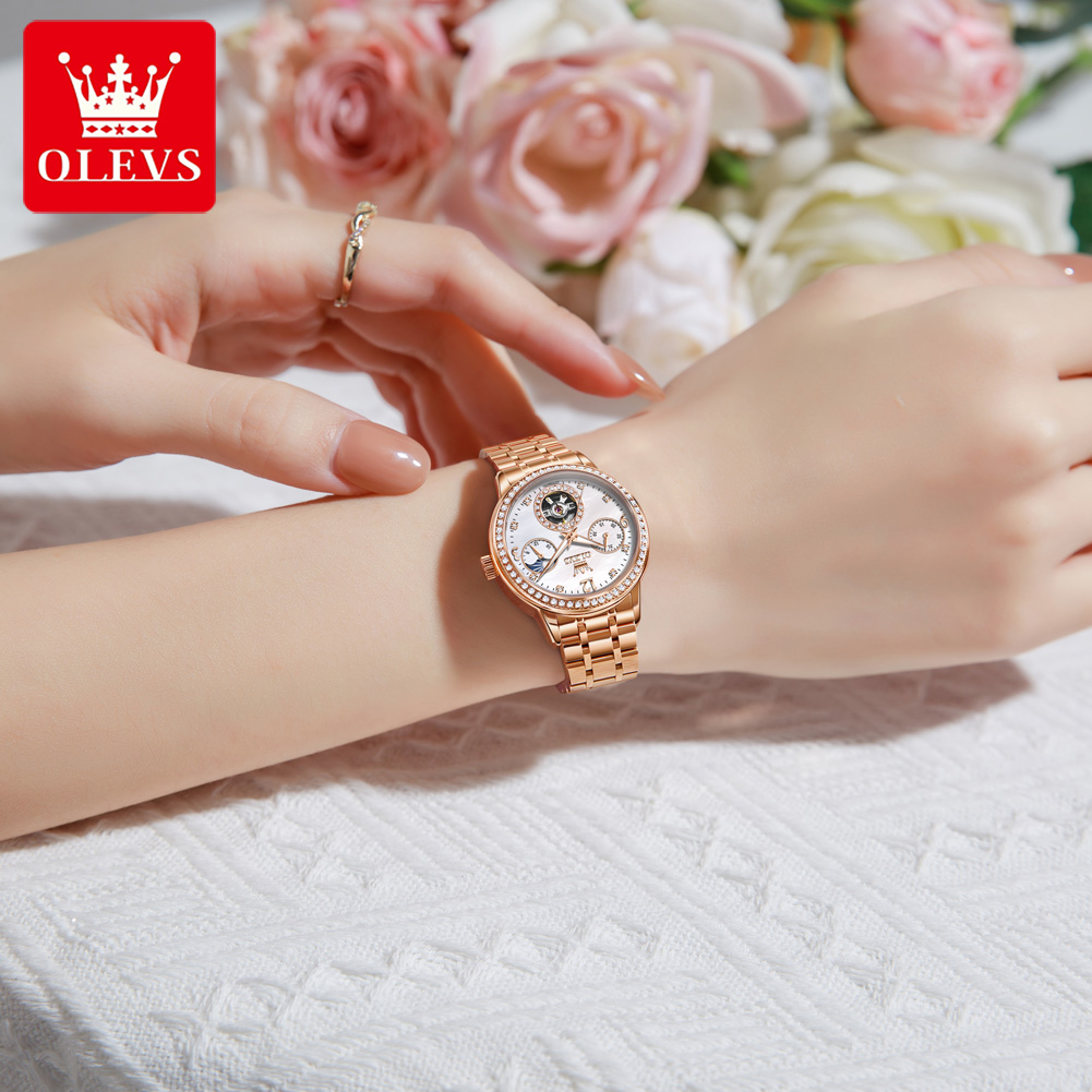 OLEVS Women's Watches Top Bran - Anti-Magnetic Watch 评论和价格