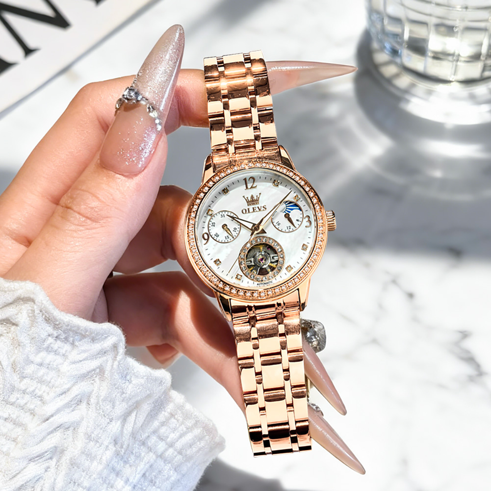 OLEVS Women's Watches Top Bran - Anti-Magnetic Watch 评论和价格
