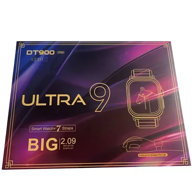 7 in 1 strap watch DT900 Suppo - Watch Iwo 评论和价格