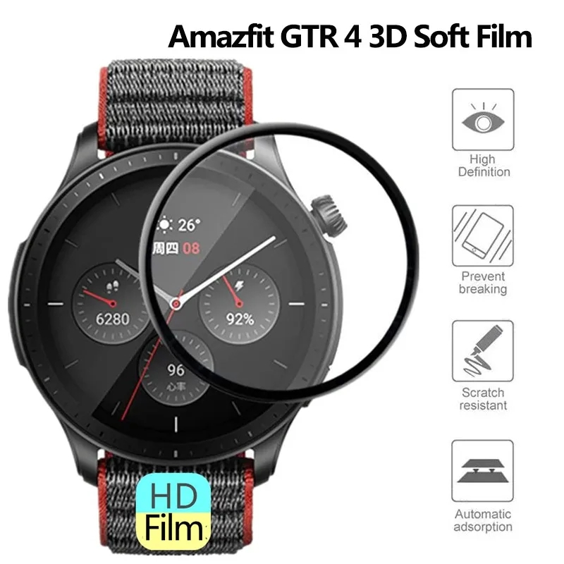 For Amazfit GTR 4 Screen Prote - Smartwatch Watches Amazfit 评论和价格