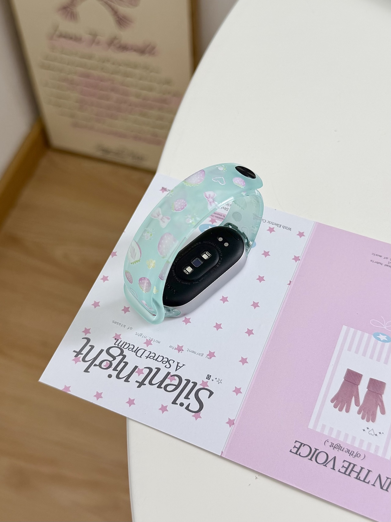 Super Cute Strawberry Bow Prin - Watch Smartwatch Android 评论和价格