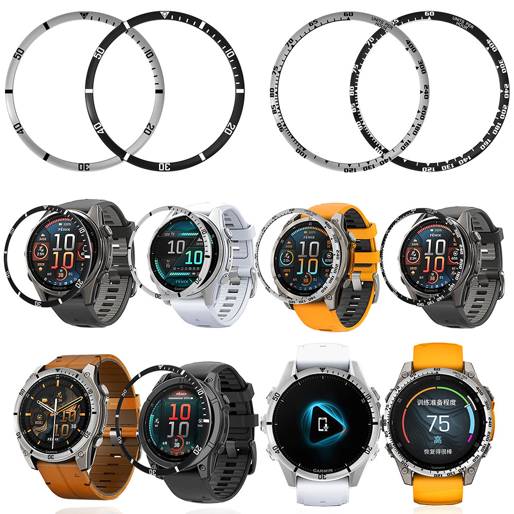 Watch Bezel Ring For Garmin Fe - Smartwatch Ring Watches 评论和价格