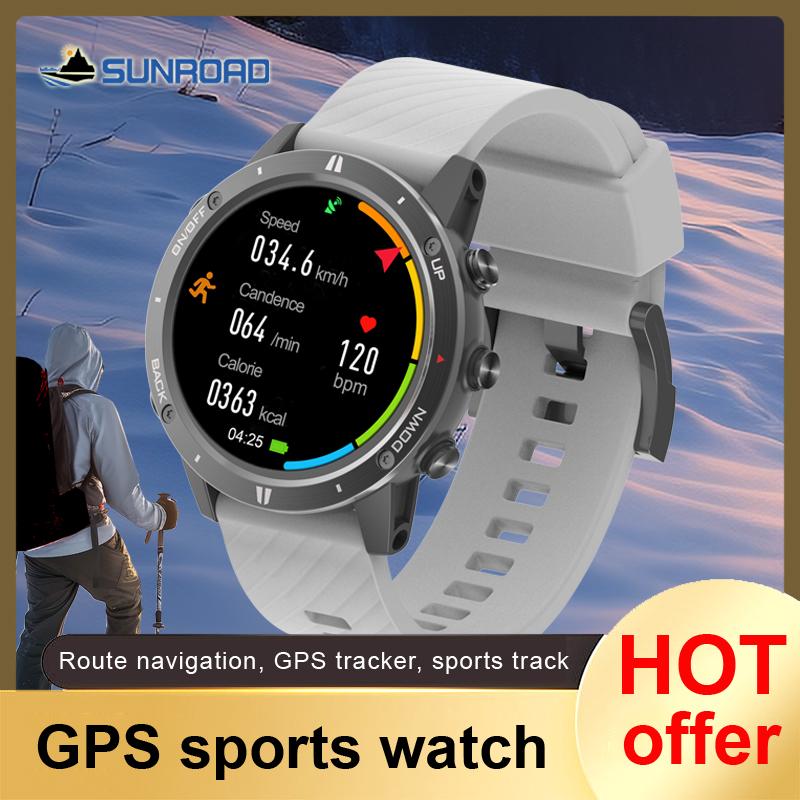 2024 New Sunroad GPS Sports Wa - Smartwatch Digital Watches For Men 评论和价格