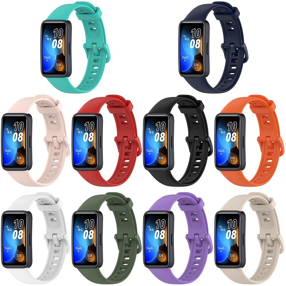 Strap For Huawei Band 8 Silico - Smartwatch English 评论和价格