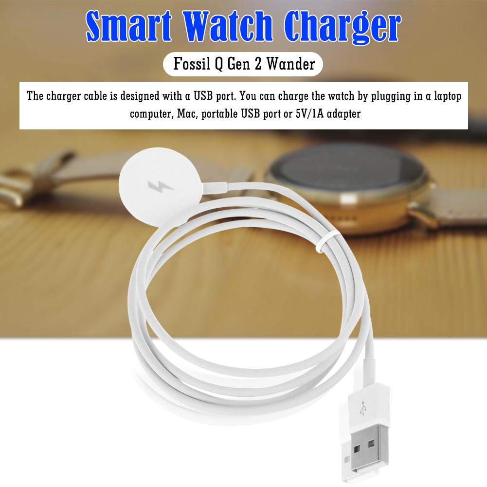 Watch Charger Cable USB Chargi - Fossil Watches Smartwatch Charger 评论和价格