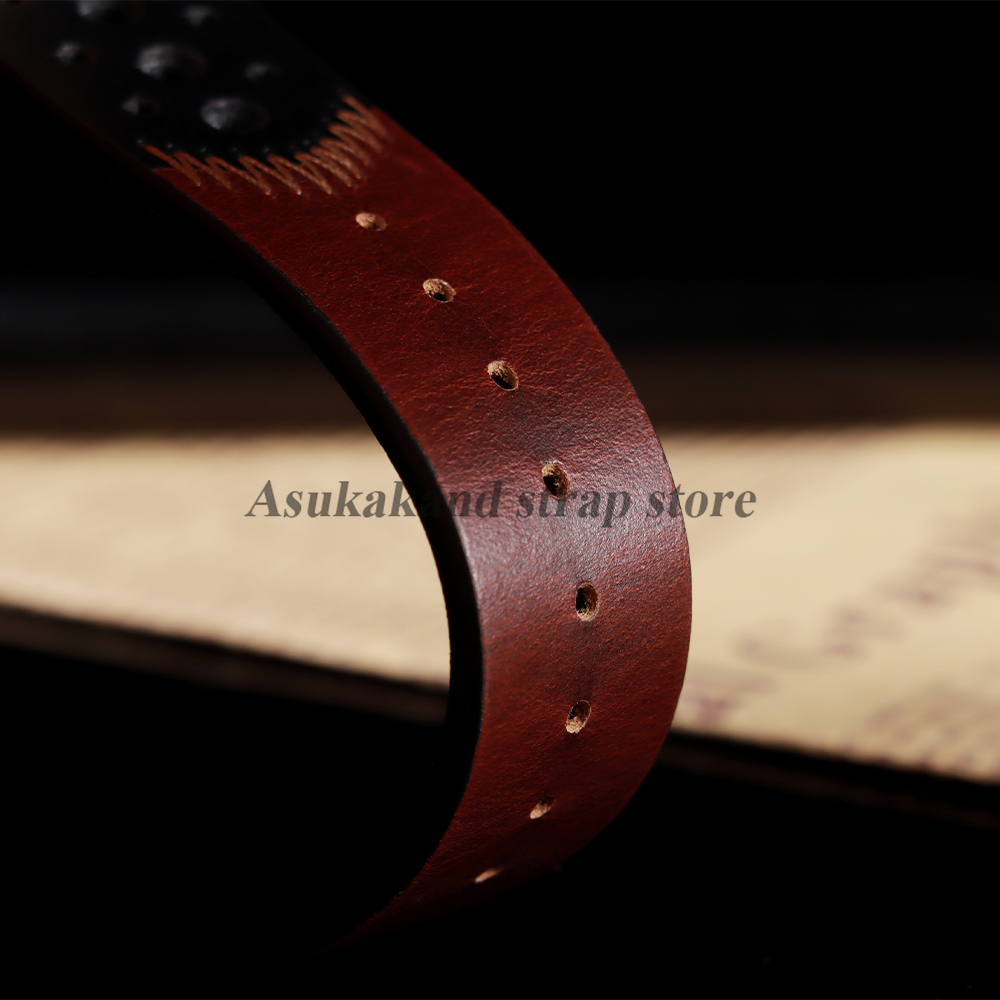 New Oil Wax Leather Watch Stra - Omega Watches Smartwatch 评论和价格