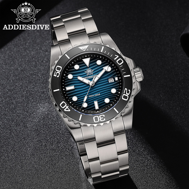 ADDIESDIVE Men's 2115 Quartz W - Analog Quartz Watch 评论和价格