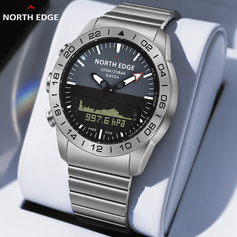 NORTH EDGE Mens Dive Watch Mil - Smartwatch Army Watches For Men 评论和价格