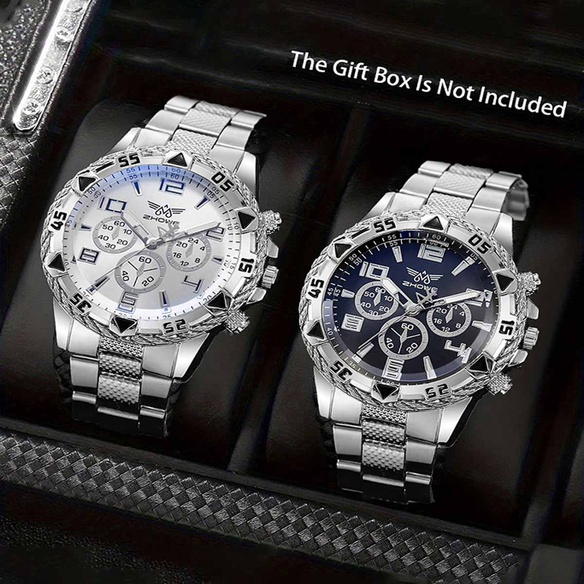 2pcs/set Men Business Watches  - Smartwatch Digital Watches For Men 评论和价格