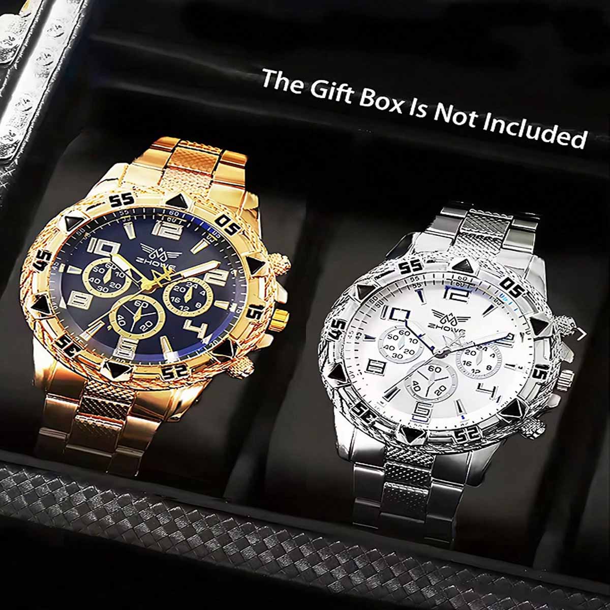 2pcs/set Men Business Watches  - Smartwatch Digital Watches For Men 评论和价格