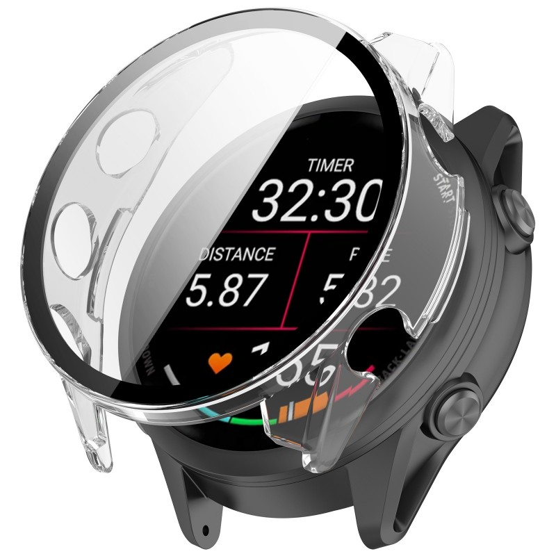 Tempered Glass Case for Garmin - Smartwatch English 评论和价格